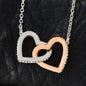 Smokin' Hot Soulmate - Interlocking Heart Necklace