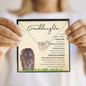 Granddaughter from Grandmother (Lioness Card) - Interlocking Hearts Necklace