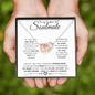 Smokin' Hot Soulmate - Interlocking Heart Necklace