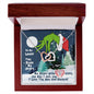 Lover: You Stole My Heart (Grinch Christmas) - Interlocking Hearts Necklace