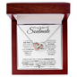 Smokin' Hot Soulmate - Interlocking Heart Necklace