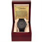 Grandson (Gold Card) - Wooden Watch