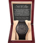 Son-in-Law (Black Card) - Wooden Watch