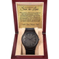 Son-in-Law (Gold Card) - Wooden Watch