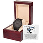 To my Man / Husband / Boyfriend / Lover / Soulmate / Fiancé (Great Catch / Fish / Valentine) - Wooden Watch