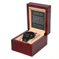 Son-in-Law (Black Card) - Black Chronograph Watch