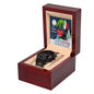 Grandson Stole my Heart (Christmas Grinch) - Black Chronograph Watch