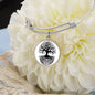 Tree of Life for Mom, Daughter, Sister, Aunt, Grandmother, Granddaughter, Best Friend - Bangle
