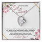 To My Secret Lover (Burgundy) - Forever Love Necklace