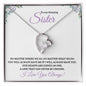 To My Amazing Sister (Purple) - Forever Love Necklace