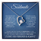 Soulmate (Blue Card) - Forever Love Necklace