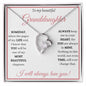 Granddaughter (Pink Frame) - Forever Love Necklace
