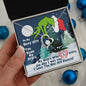To My Sexy Wife : You Stole My Heart (Grinch Christmas) - Forever Love Necklace