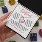 To My Beautiful Girlfriend (Pink Valentine) - Forever Love Necklace
