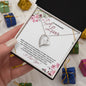 To My Secret Lover (Burgundy) - Forever Love Necklace