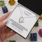 To My Amazing Sister (Purple) - Forever Love Necklace