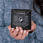Smokin' Hot Soulmate (Black Textured Card) - Forever Love Necklace