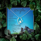 To My Beautiful Daughter from Mom (This MAMA BEAR Card) - Forever Love Necklace