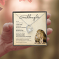 Granddaughter From Grandfather (Lion Card) - Forever Love Necklace