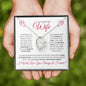 To My Beautiful Wife (Valentine Corner Hearts) - Forever Love Necklace
