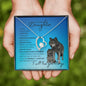 To My Beautiful Daughter - Open Closing (Wolf Theme) - Forever Love Necklace