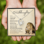 Granddaughter From Grandfather (Lion Card) - Forever Love Necklace