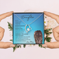 Beautiful Daughter from Mom (Lioness Blue Card)- Forever Love Necklace