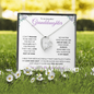 Granddaughter (Purple Card) - Forever Love Necklace