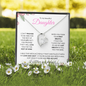 Daughter (Pink Card) - Forever Love Necklace