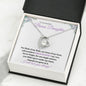 Bonus Daughter (Purple Card) - Forever Love Necklace