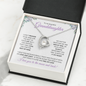 Granddaughter (Purple Card) - Forever Love Necklace
