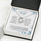Wife (Snowflake Christmas Card) - Forever Love Necklace