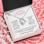Daughter (Pink Card) - Forever Love Necklace