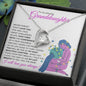 To My Granddaughter (Aquarius Card) - Forever Love Necklace