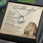 Granddaughter From Grandfather (Lion Card) - Forever Love Necklace
