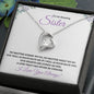 To My Amazing Sister (Purple) - Forever Love Necklace