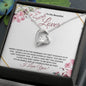To My Secret Lover (Burgundy) - Forever Love Necklace