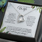 Wife (Christmas Holly Card) - Forever Love Necklace