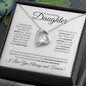 To My Amazing Daughter (Classic Black & White) - Forever Love Necklace