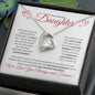 To Our Amazing Daughter from Mom and Dad (Valentine) - Forever Love Necklace