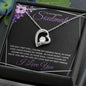 Soulmate (Black / Silver Grid) - Forever Love Necklace