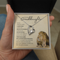 Granddaughter From Grandfather (Lion Card) - Forever Love Necklace