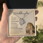 Granddaughter From Grandfather (Lion Card) - Forever Love Necklace