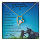 To My Beautiful Daughter from Mom (This MAMA BEAR Card) - Forever Love Necklace