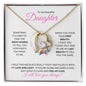 Daughter (Floral Ring Card) - Forever Love Necklace