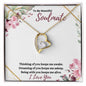 Soulmate (Burgundy Card) - Forever Love Necklace
