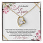 To My Secret Lover (Burgundy) - Forever Love Necklace