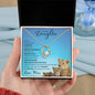 Daughter from Mom (New Lioness Card) - Forever Love Necklace