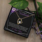 Soulmate (Black / Silver Grid) - Forever Love Necklace