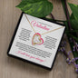 To My Beautiful Forever Valentine (Pink Card) - Forever Love Necklace